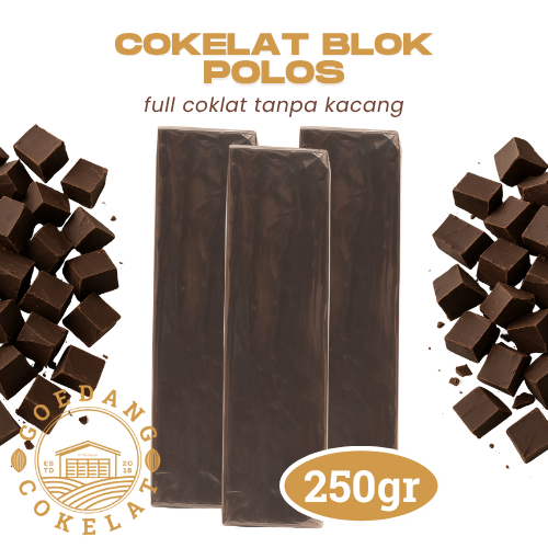 

Cokelat Batang +-250gr | Cokelat Blok Polos | Bisa Dimakan Langsung ata Bahan Kue & Topping
