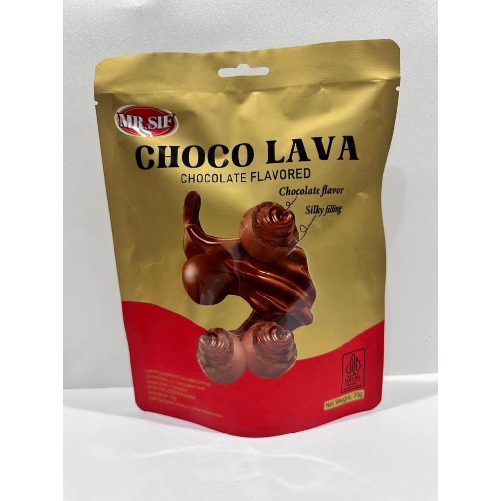 

[fashion518] MR.SIF Ailisha Chocolate Cokelat Coklat Ailisha 70gr Ailisha Golden Cookie Coated