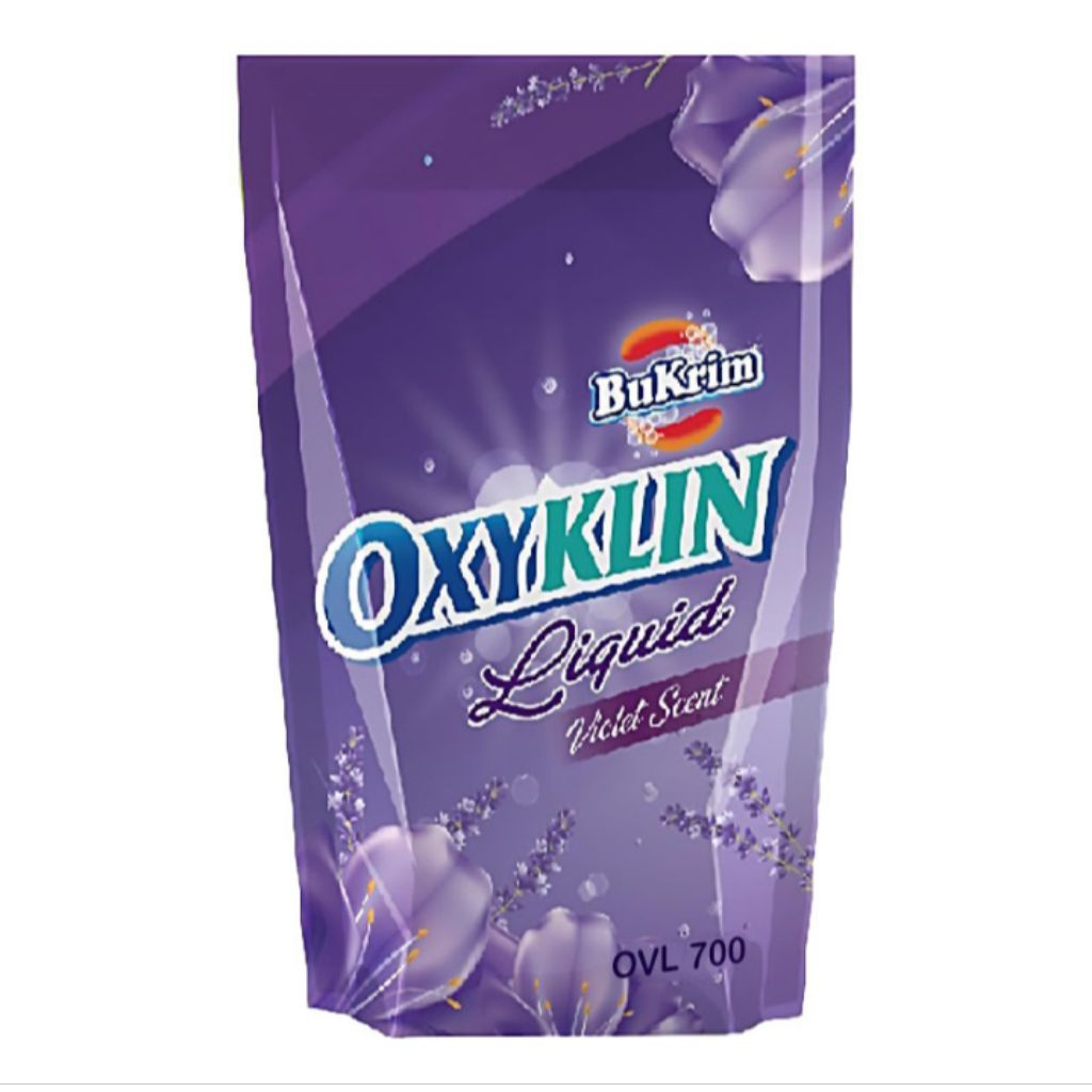 BuKrim Oxyklin Deterjen Cair Violet Refill 700 ml