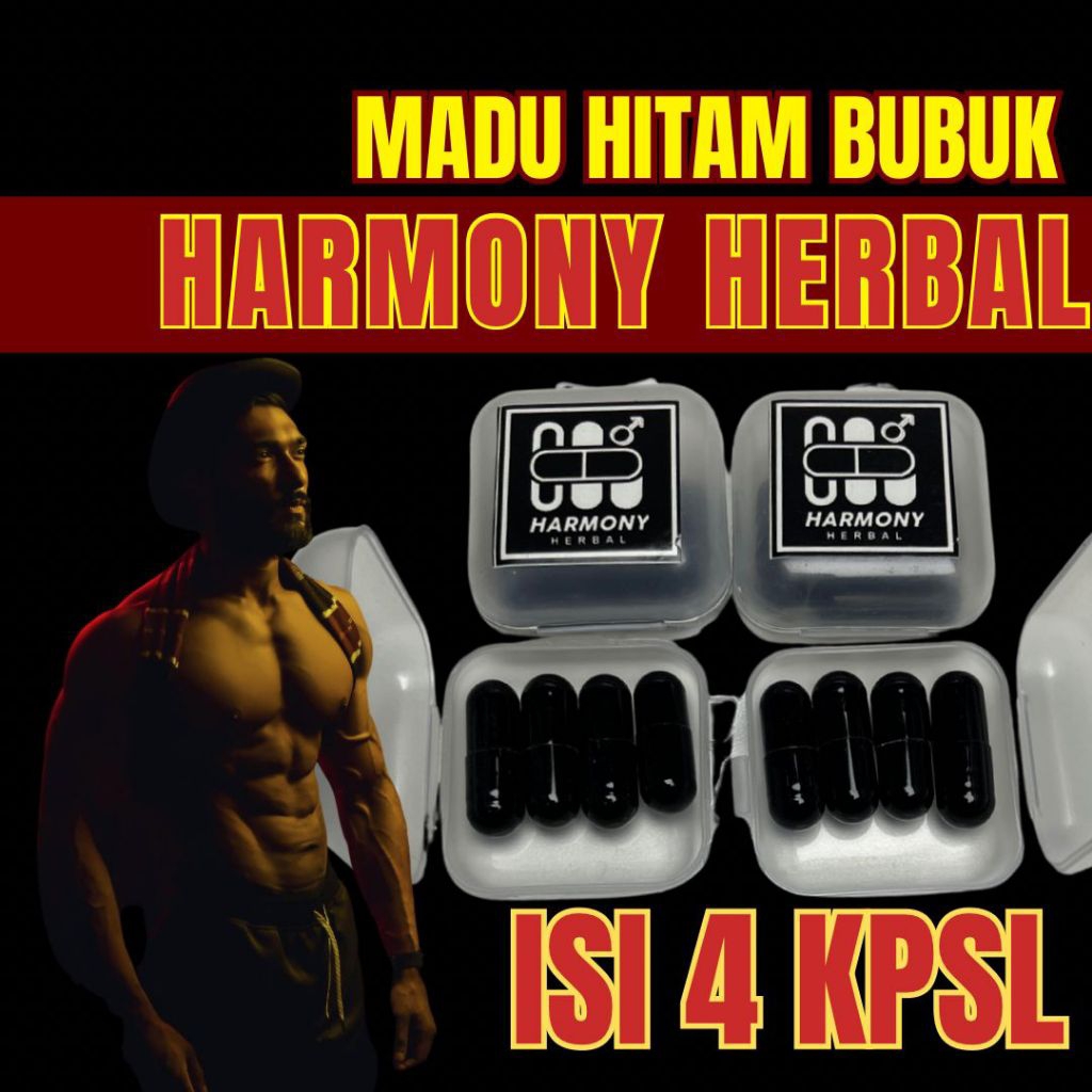 

DI JAMIN KU4T BERJ4M-JAM (ISI 4KPSL) MADU HITAM HARMONY
