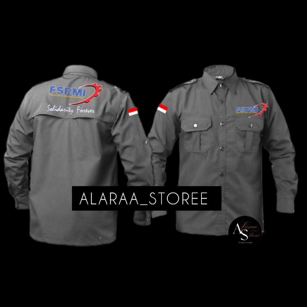 kemeja Tactical PDH  FSPMI federasi serikat pekerja metal indonesia