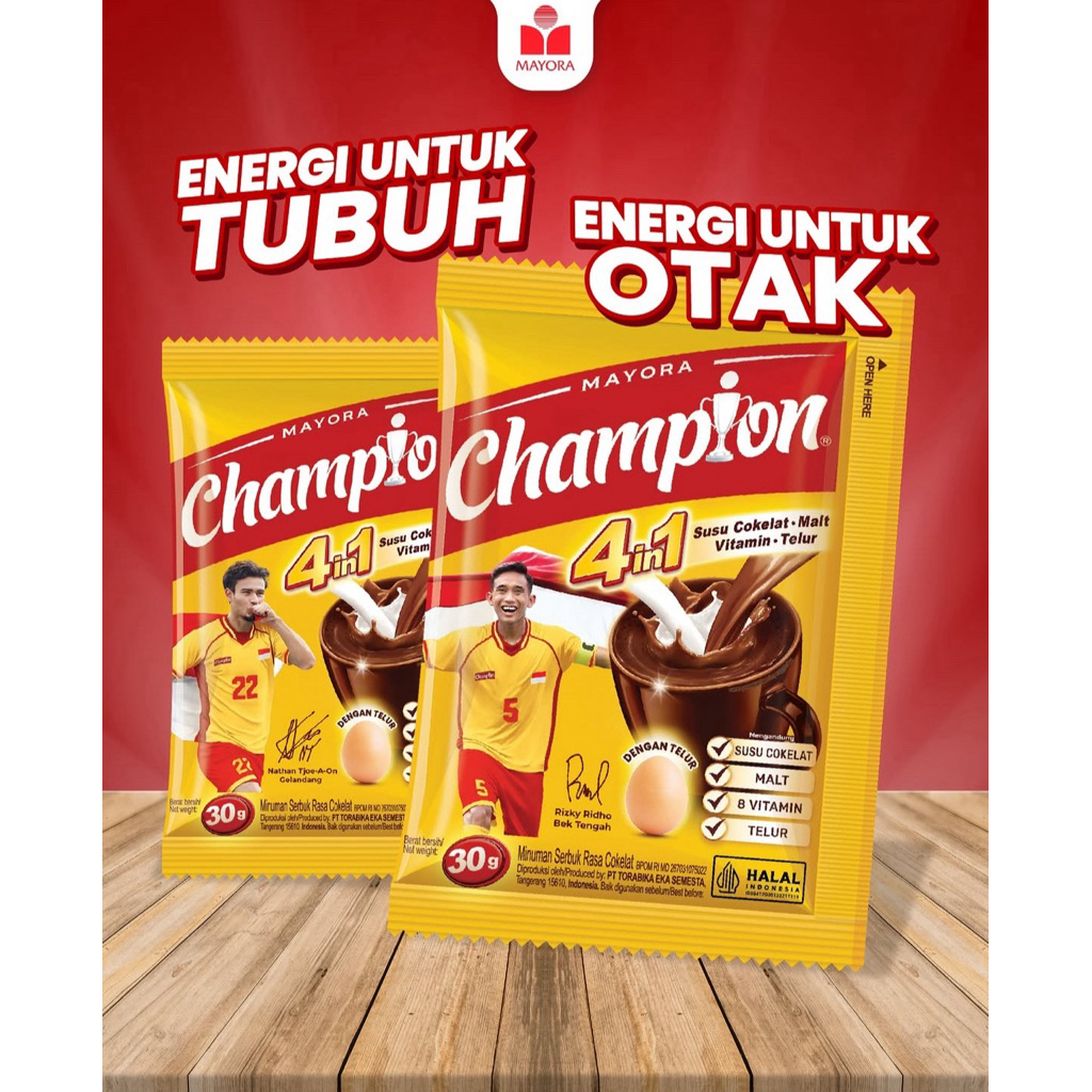 

CHAMPION TIMNAS ( 1 RENCENG ISI 5 PCS ) HARGA 9.300