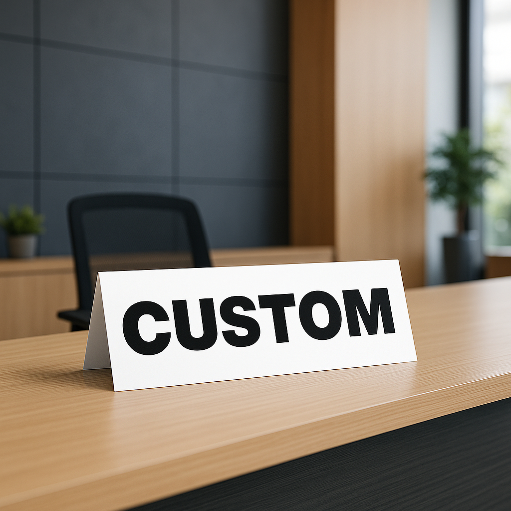 

Tulisan Papan Meja Akrilik 20 x 5 cm / Table Sign Acrylic Aesthetic / Custom