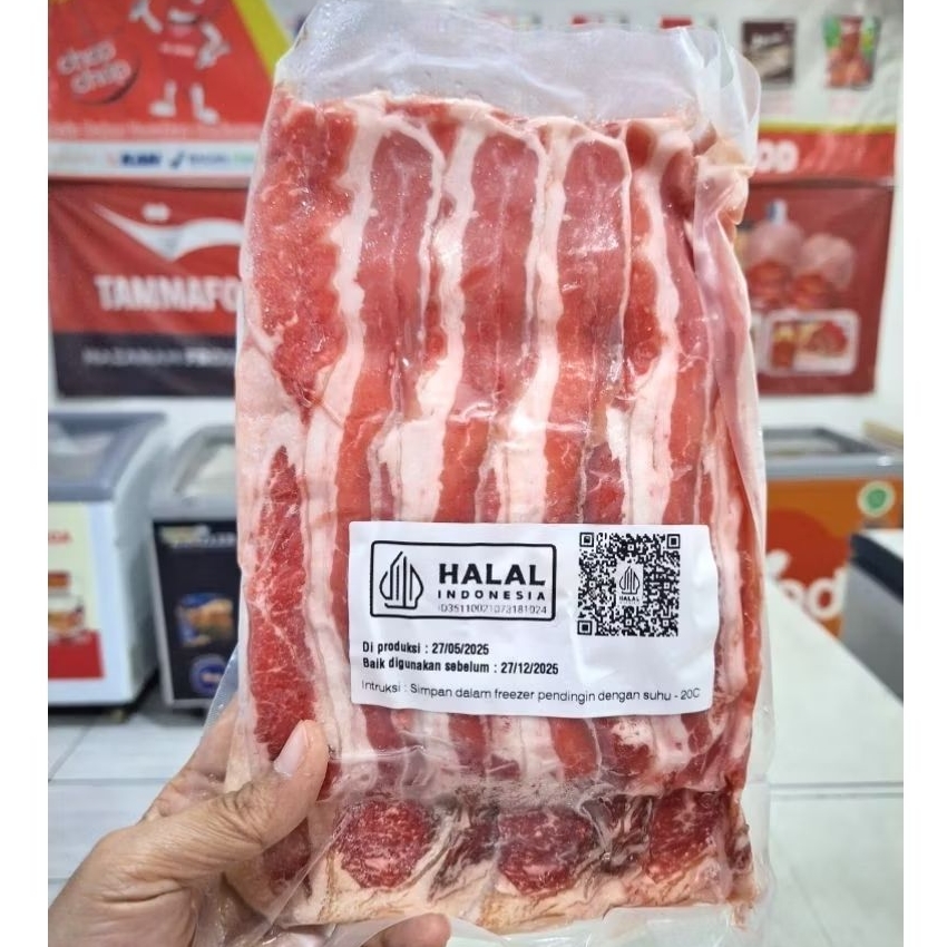 

Beef Slice Fat Premium/Shortplate 500g