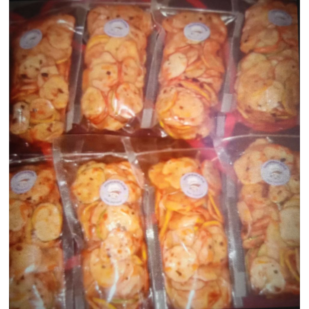 

kerupuk seblak pedas jeruk