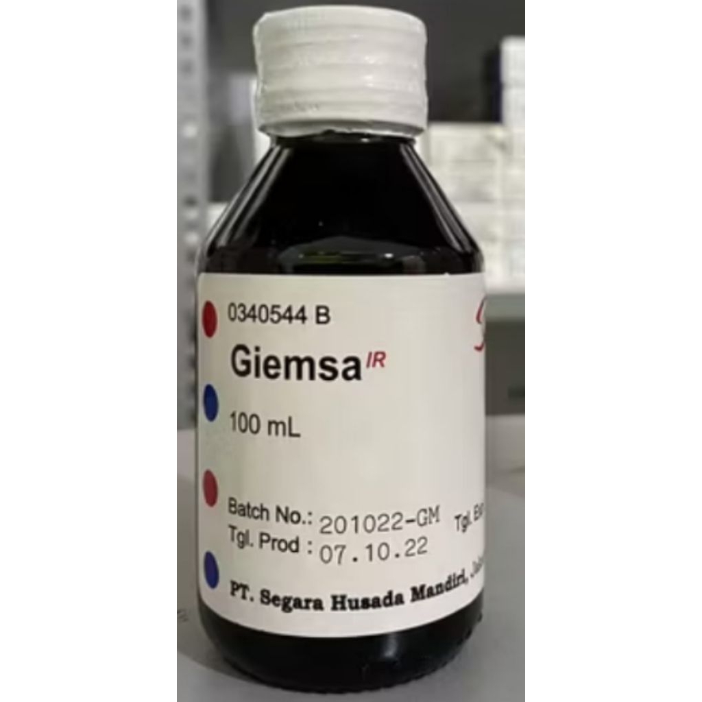 Giemsa Larutan Giemsa 100ml indoreagen