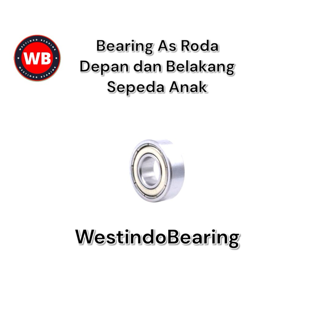 Bearing As Roda Depan dan Belakang Sepeda Anak Laher Laker Lahar Roda Depan Belakang Sepeda Anak