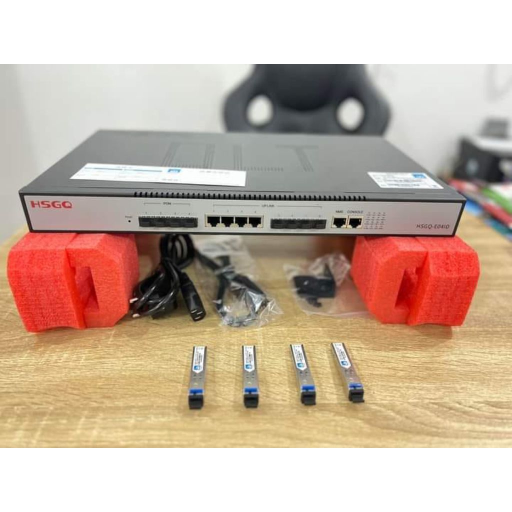 OLT HSGQ EPON 4 PORT E04ID UPLINK 1G 3L