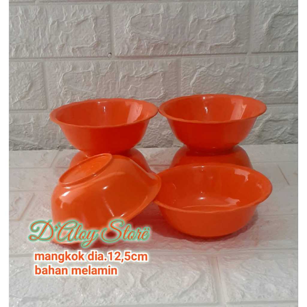 12Pcs Mangkok Kuah Melamine 4.5inc / Mangkok Kuah/ Mangkok Melamine Kecil / Mangkok Sambal Melamine