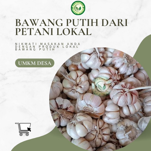 

Murah!!! Bawang Putih Kemasan Satu Kilogram dari Petani Lokal