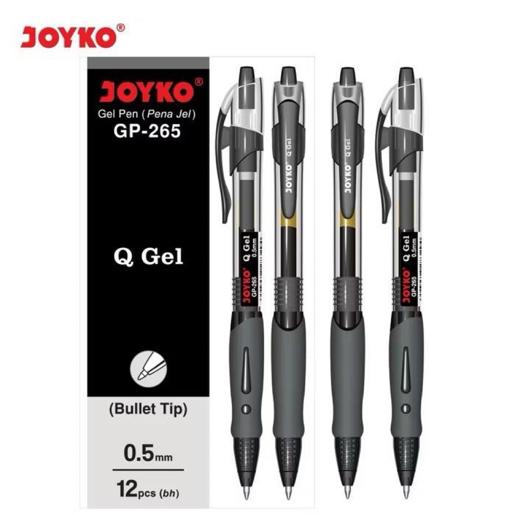 

Gel Pen / Pen Gel joyko Gp-265 (1 box Isi 12 Pcs)