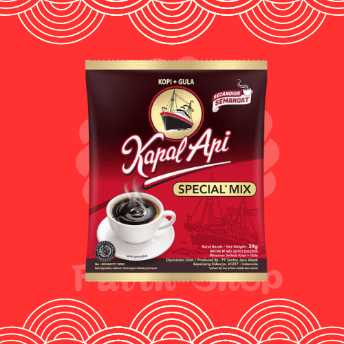 

Kopi Kapal Api Special Mix 1 Renceng 10pcs 23g
