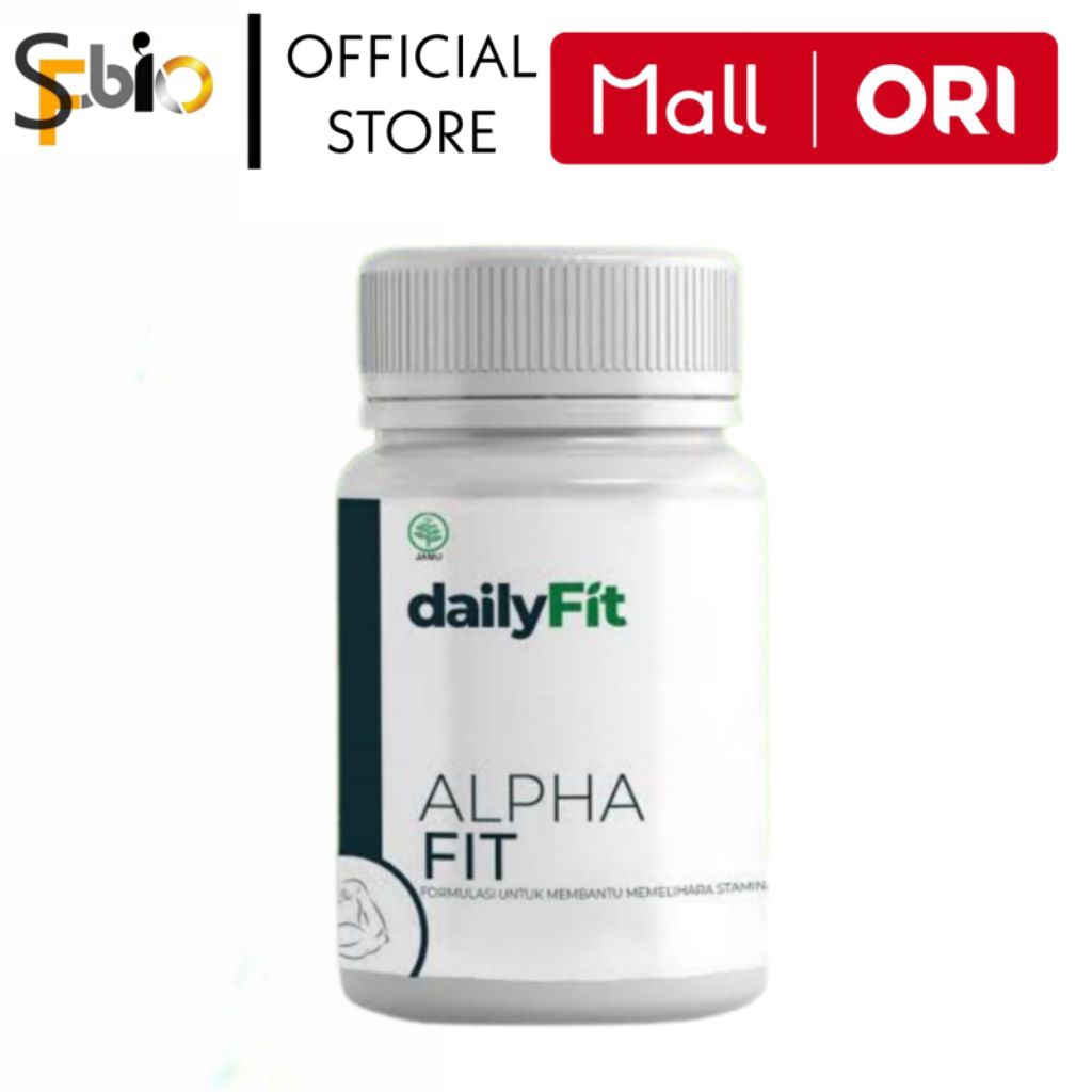 Dailyfit Alphafit 30 Kapsul Testoterone Booster Testobooster