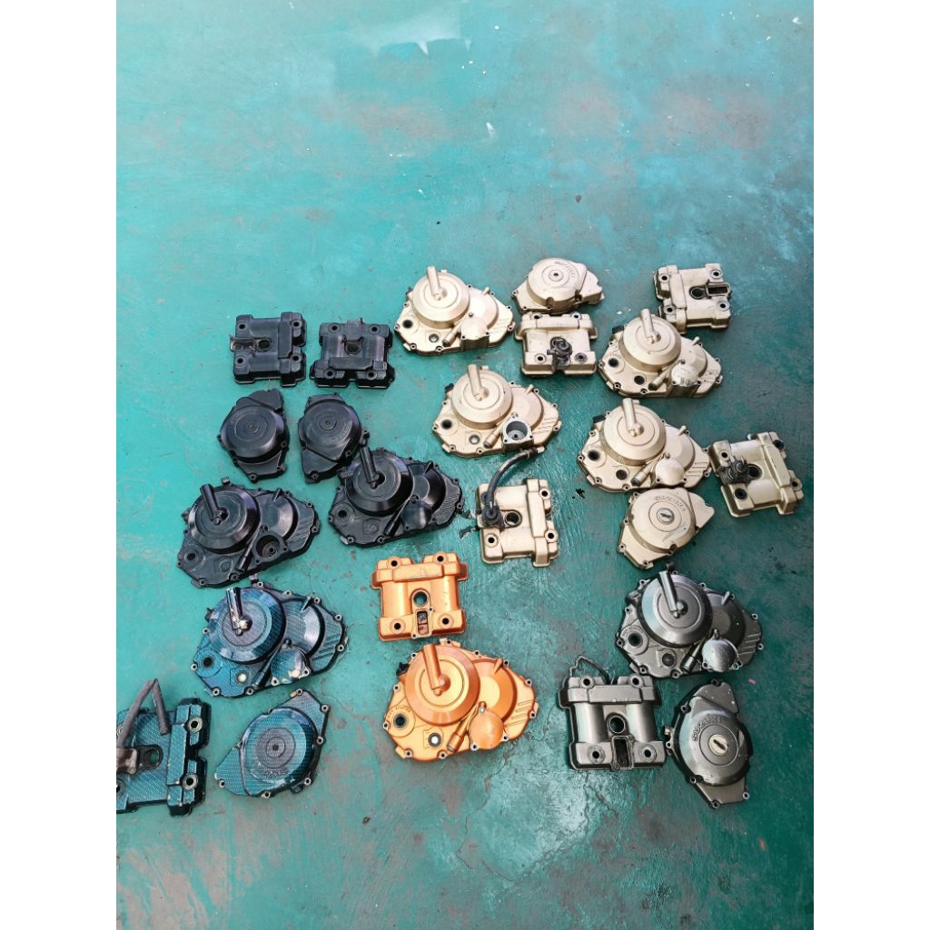 Tutup blok mesin satria fu original copotan