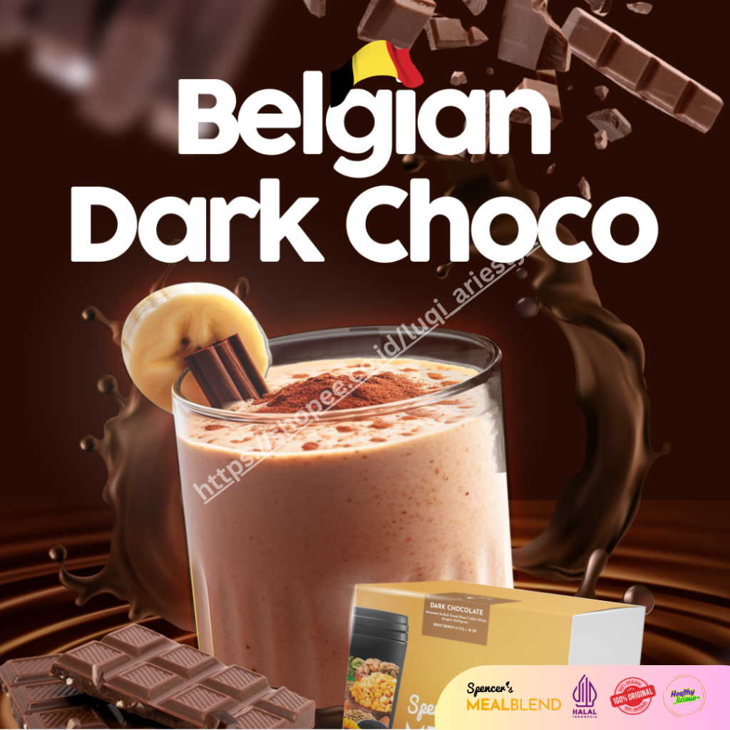 

Spencer's MealBlend - 1 Box 15 Sachet Belgian Dark Choco