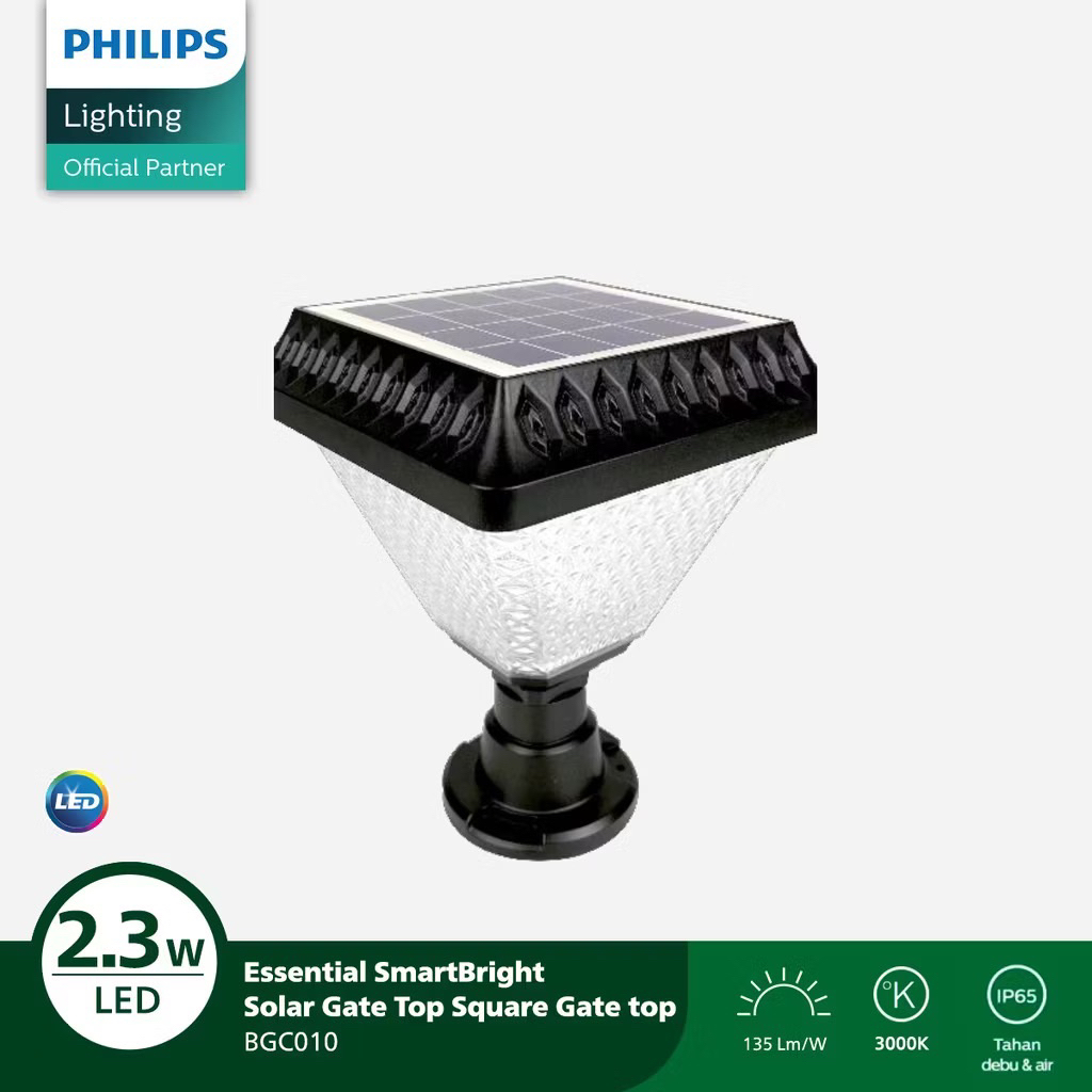 Lampu pagar tenaga surya / lampu tanam cell BGC010 Philips