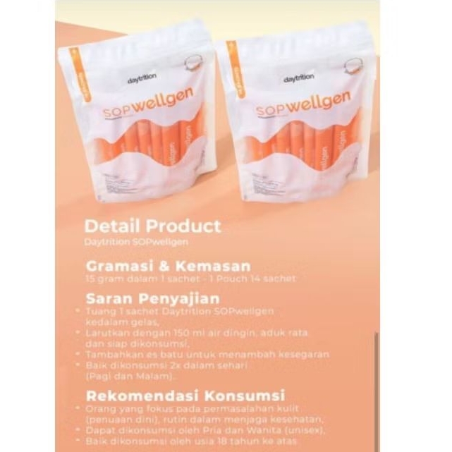 

sopwellgen serbuk collagen isi 14 suncet