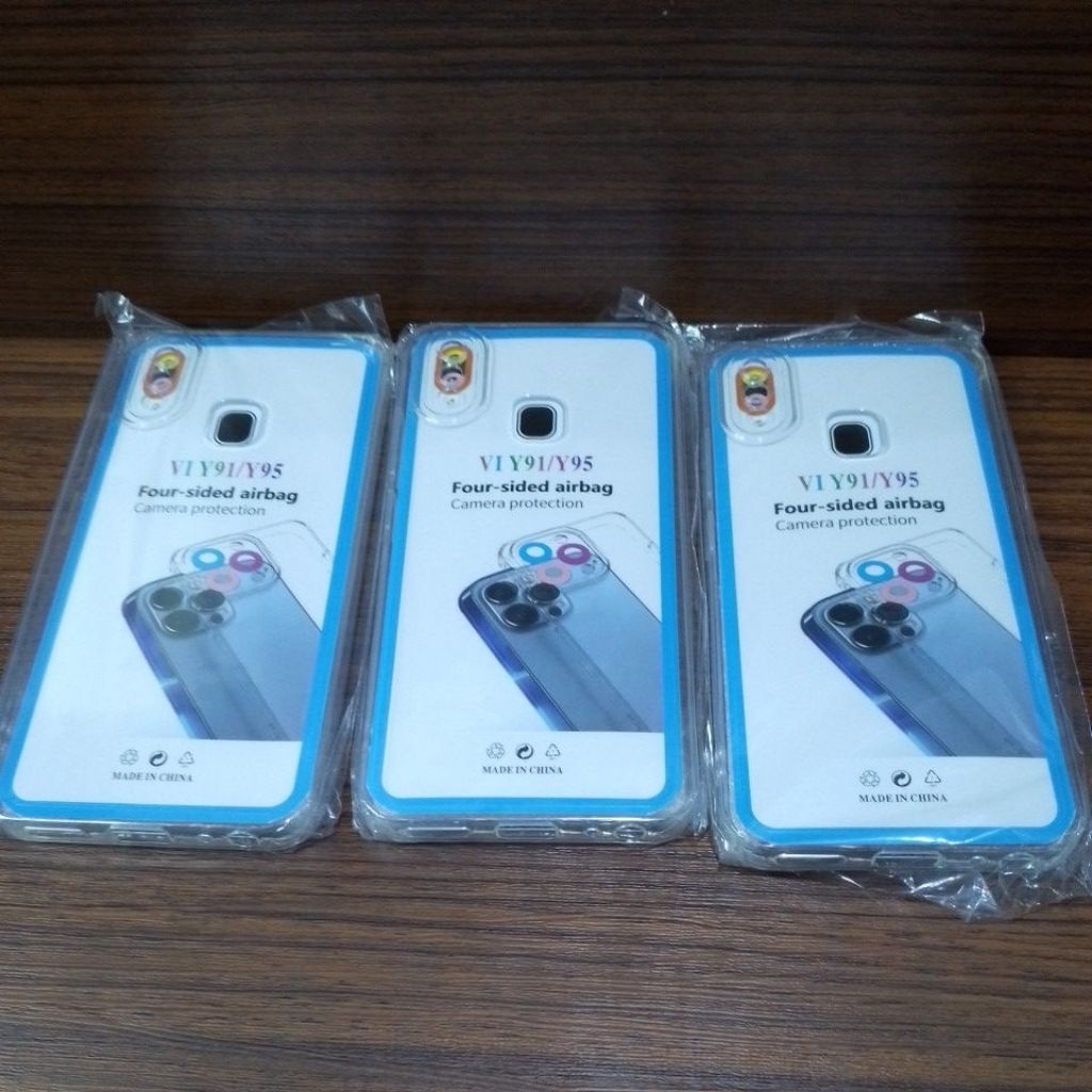 Case Silikon Casing clear Vivo Y91 Y93 Y95