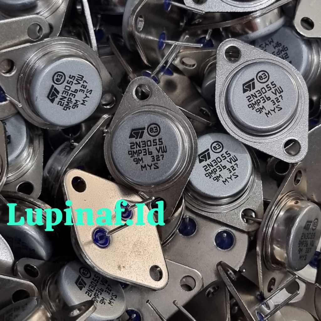 TRANSISTOR JENGKOL 2N3055 2N 3055 MJ2955 MJ 2955 MALAYSIA ORIGINAL