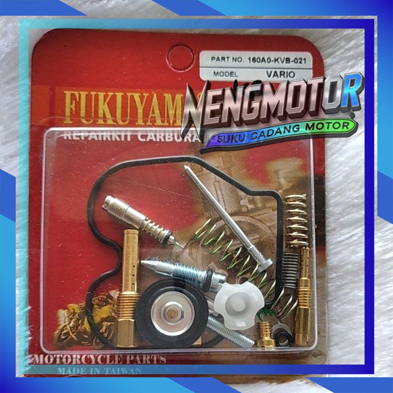 REPAIRKIT CARBURATOR ASSY REPAIR KIT KARBURATOR VARIO - FUKUYAMA HIGH QUALITY