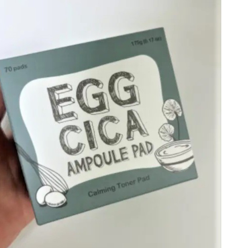[CLEARANCE SALE] Too cool for school Egg Cica Ampoule Pad