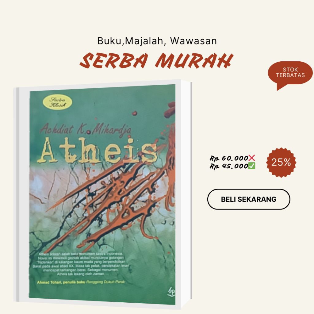 Atheis | Buku Bekas