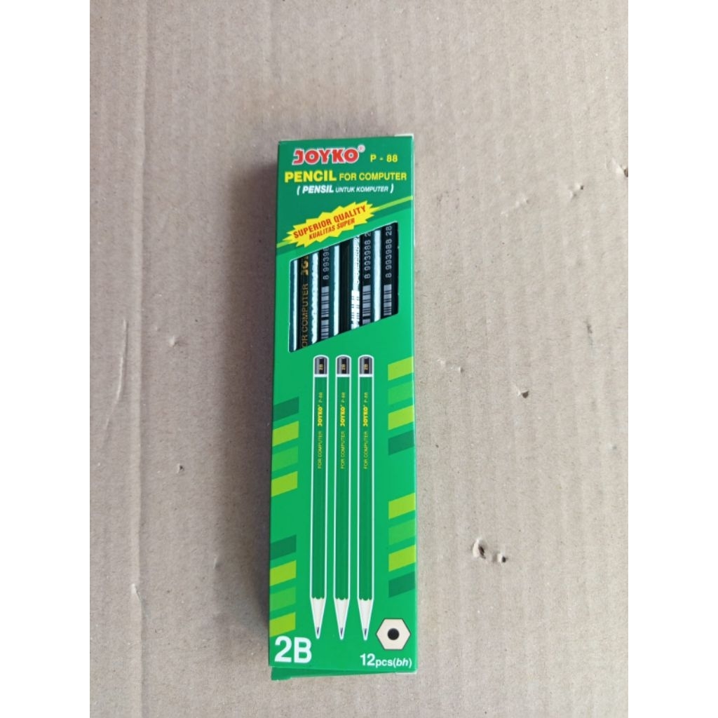 

(12 pcs) PENSIL JOYKO/PENSIL MURAH/PENSIL JOYKO P88/PENSIL 2B