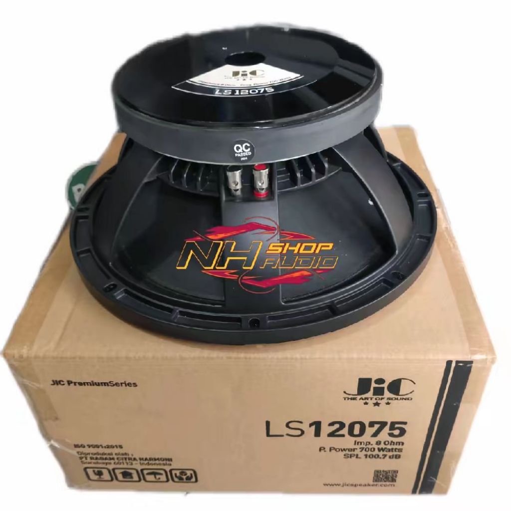Speaker JiC LS12075 12inchi Voice Coil 3in 700watt Speaker jic 12075 speaker jic ls12705 speaker 12i