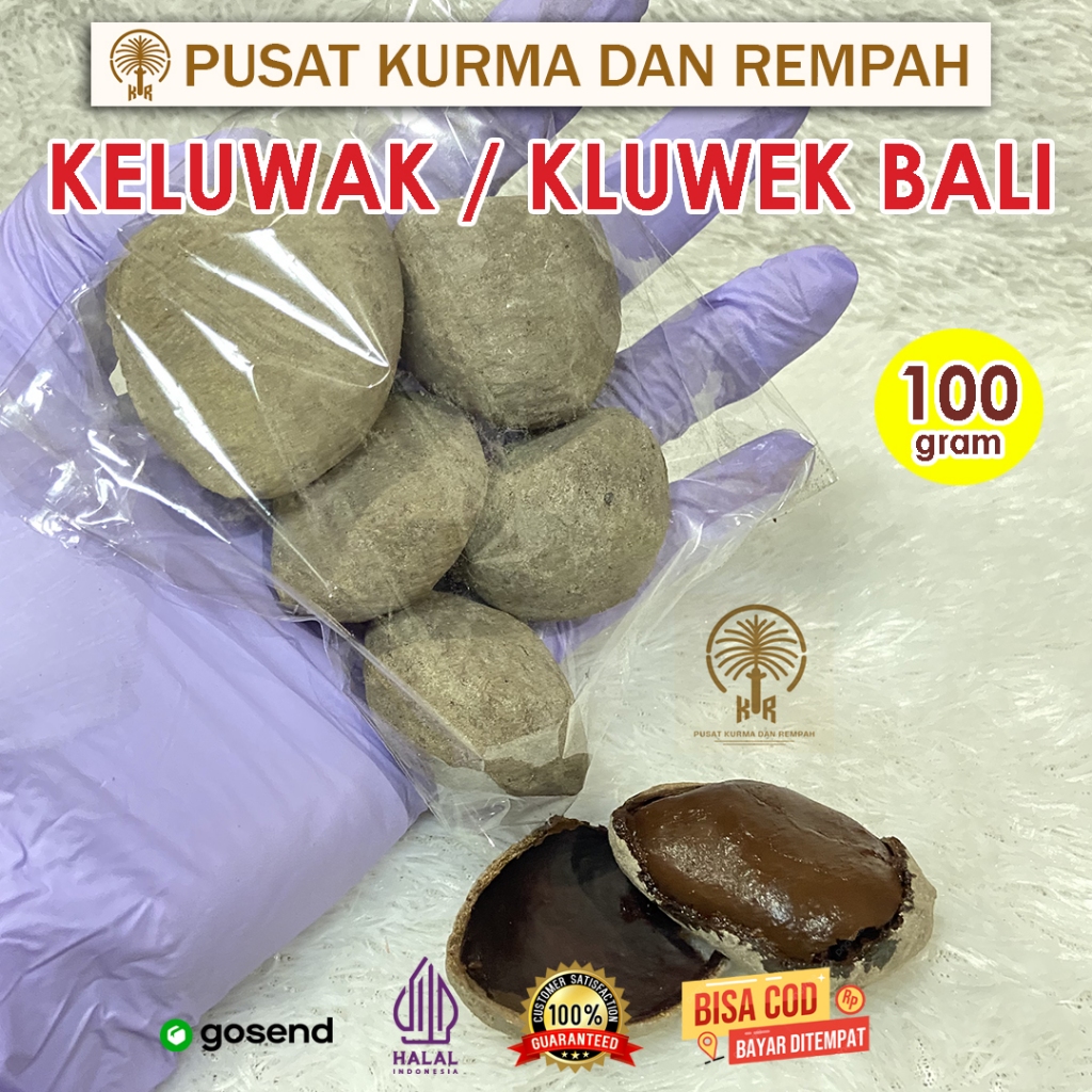 

Kluwak Bali 100gr - Keluwak - Kluwek - Keluwek - Keluak - Pucung - Rawon - Rempah Bumbu Masak Rawon