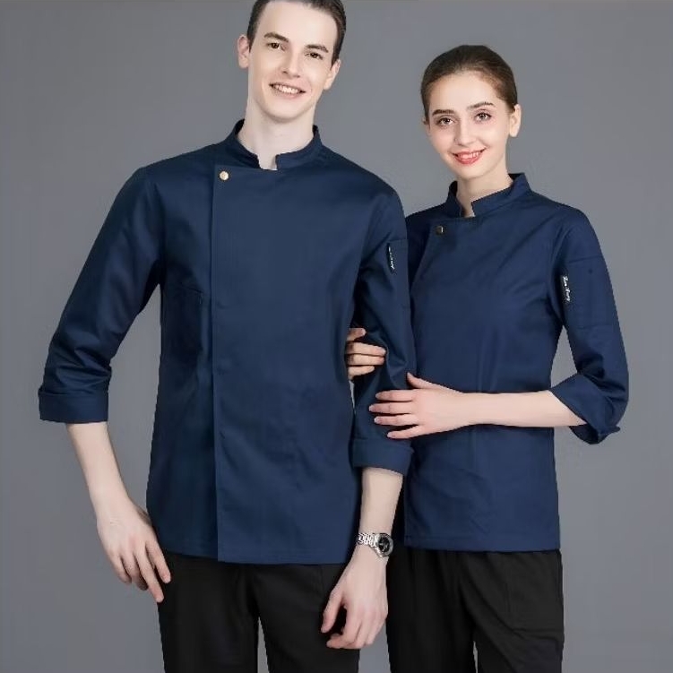 ARR SANJAYA Baju Koki Chef Seragam Hotel Restoran Pakaian Kerja - 001