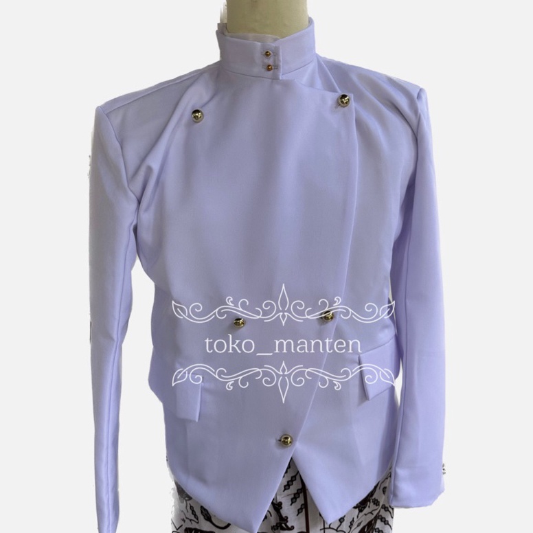 KODE N9U BESKAP SOLO PUTIH POLOS  BESKAP JAWA SOLO PUTIH