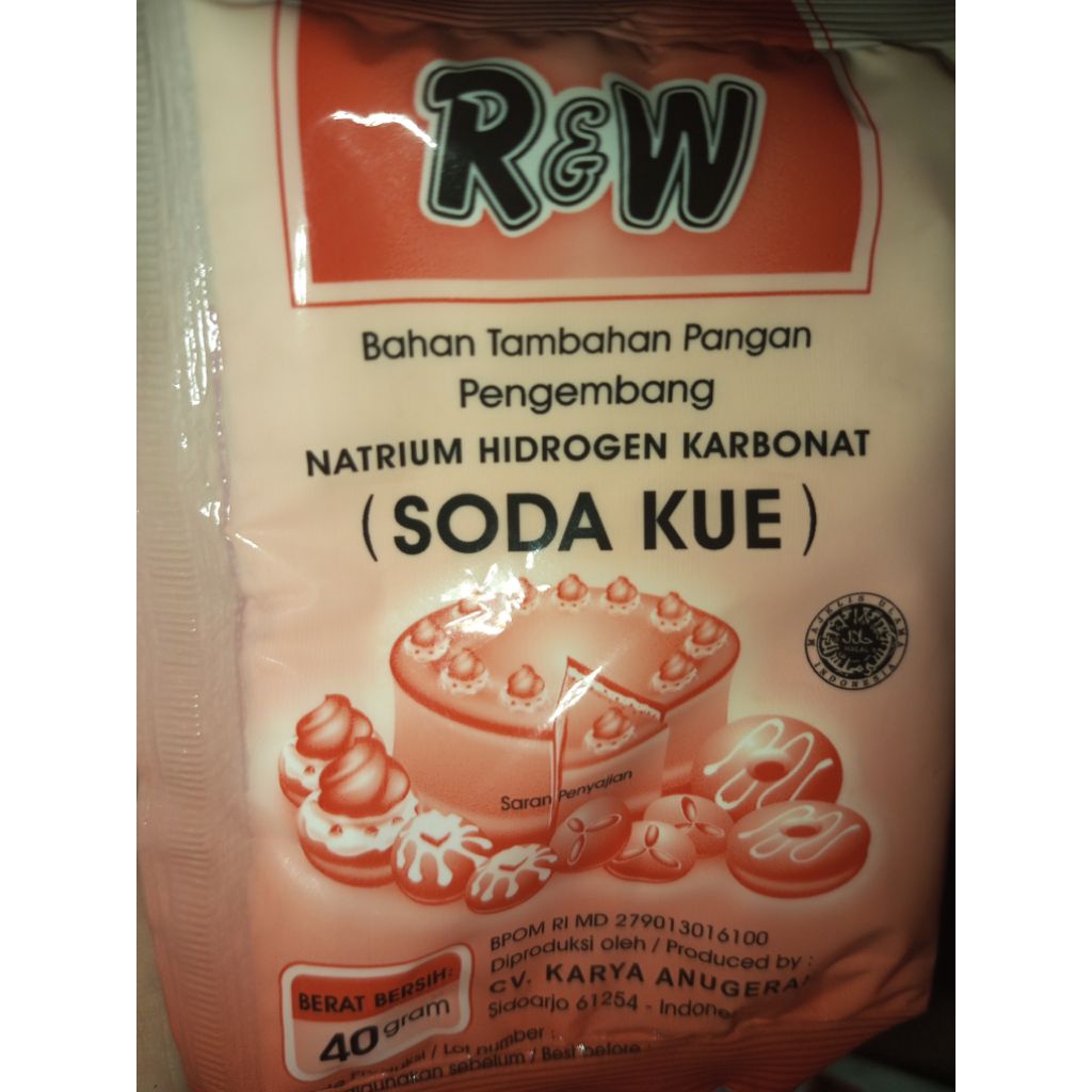 

R&W Soda Kue Sachet 40 gr