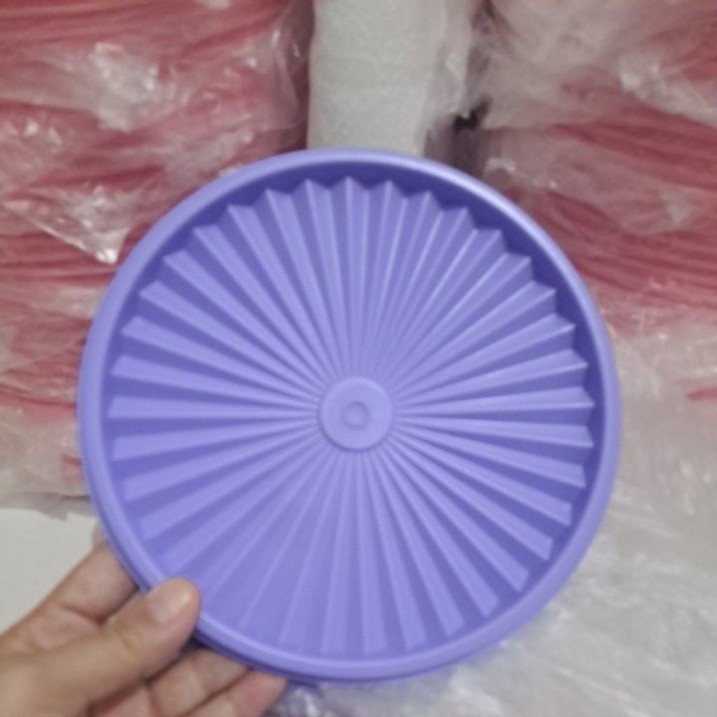 tutup toples large deco canister tupperware