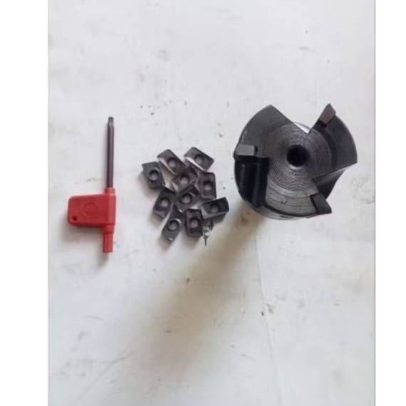 facemill/holder milling 50mm + 1 box insert second| facemill