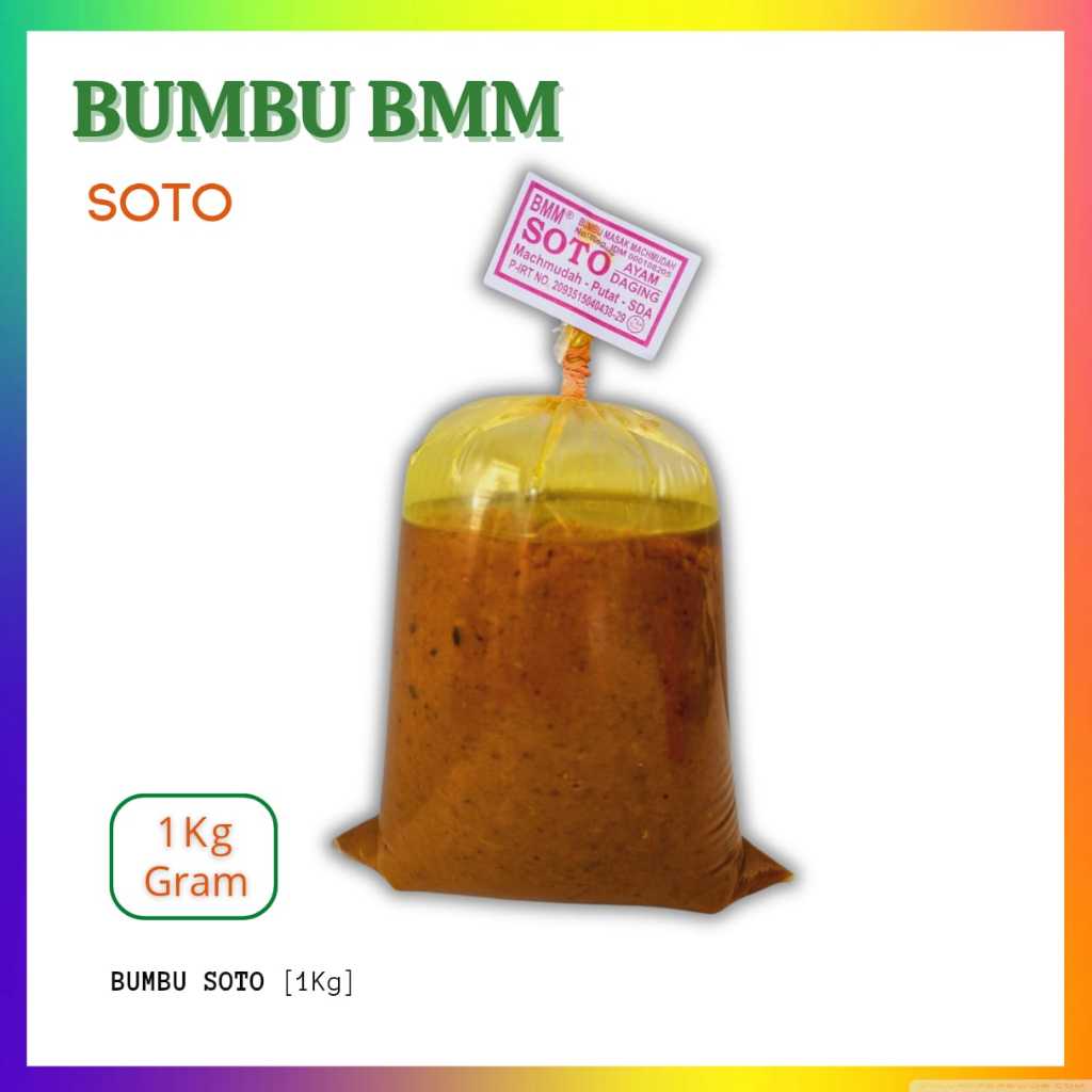 

Bumbu Masak Instan Machmudah 1kg, SOTO