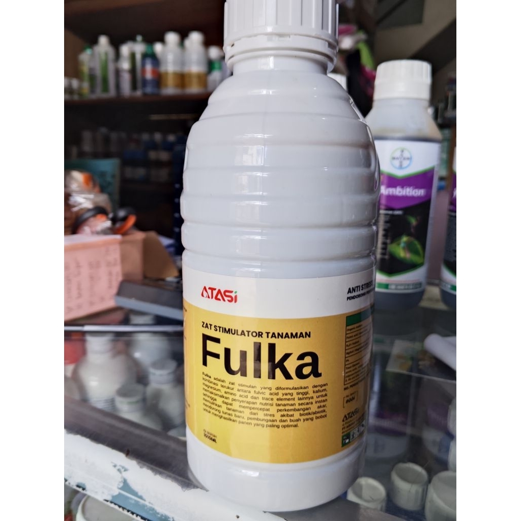 Fulka 1010ml Original Zat Stimulator Tanaman Pupuk Anti Stres Obat Keriting