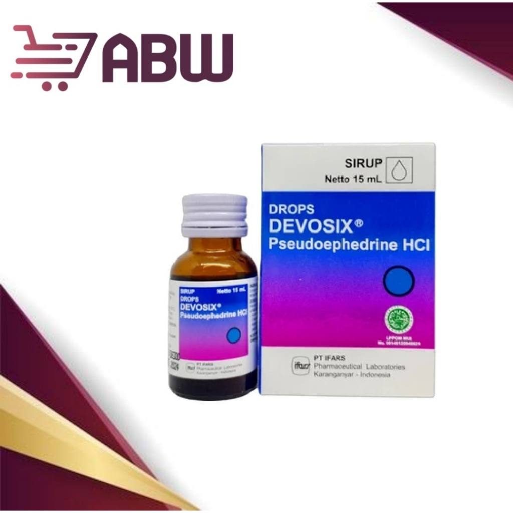 [A] Devosix Drops 15 ml - Sirup Obat Flu dan Pilek Bayi