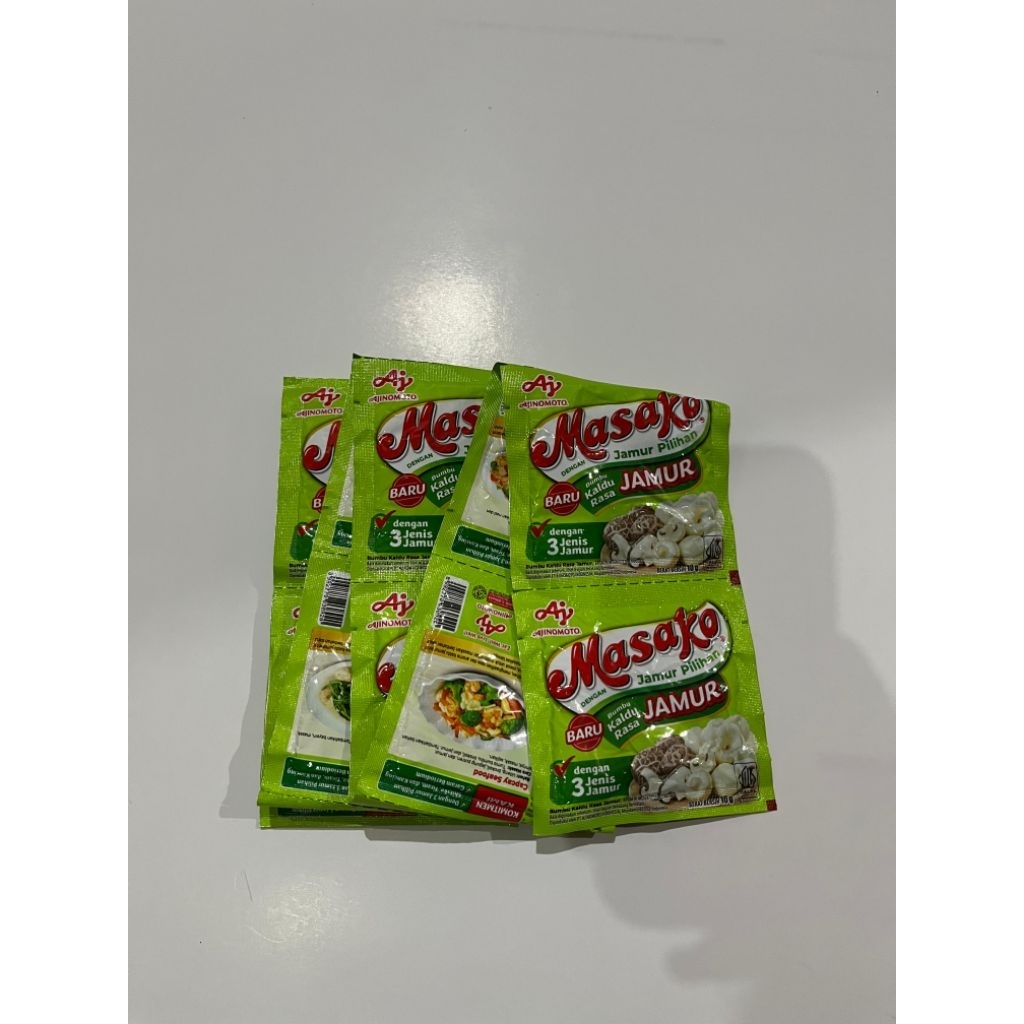 

masako kaldu jamur kemasan renceng