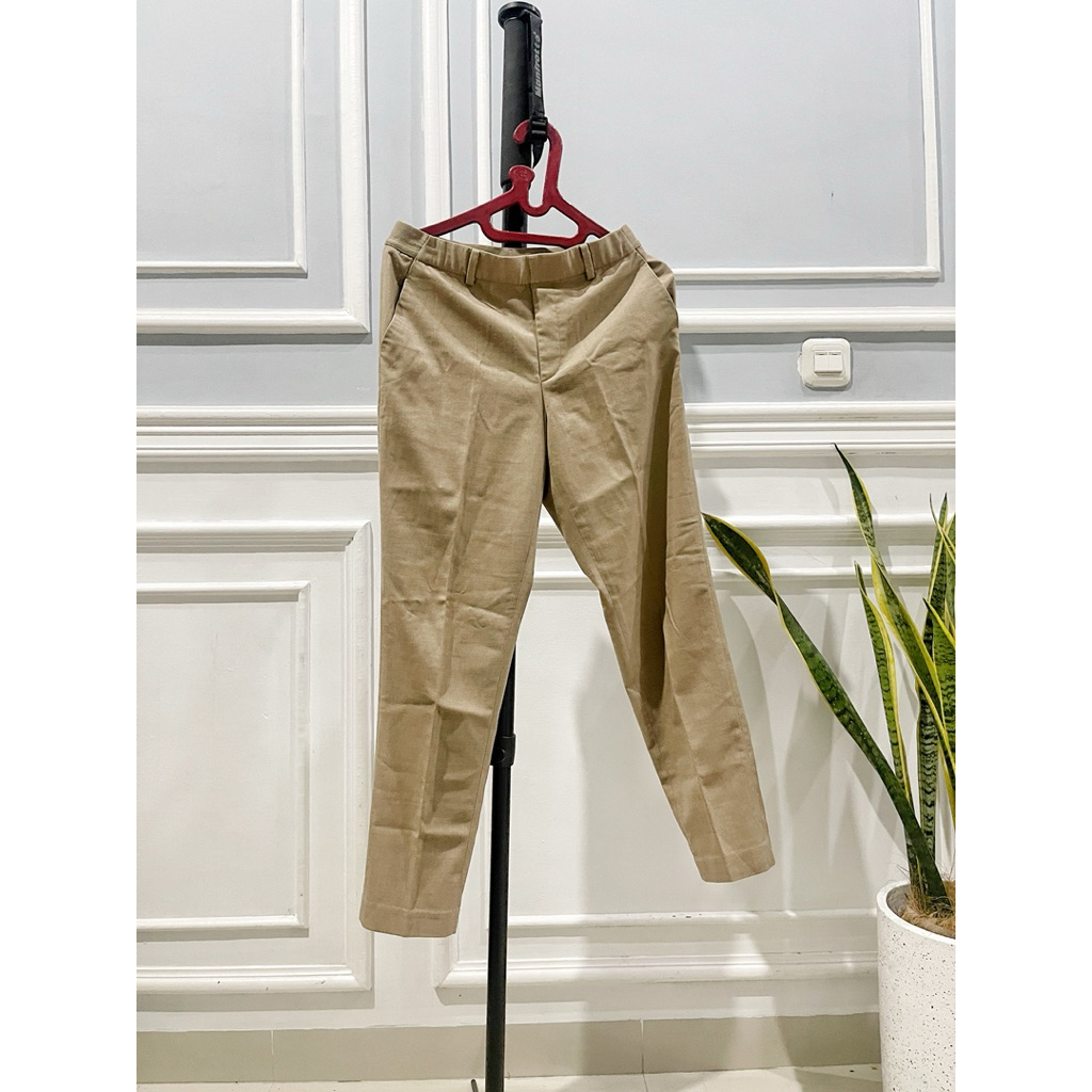 preloved uniqlo office ankle pants