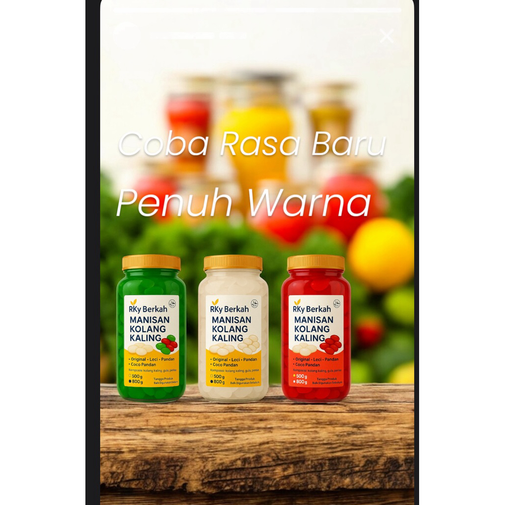 

Manisan kolang kaling 800g