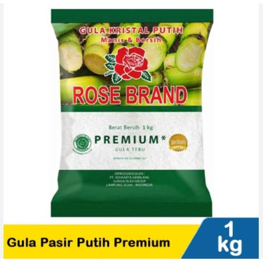 

Gula Rose brand hijau ] 1kg 1 ball