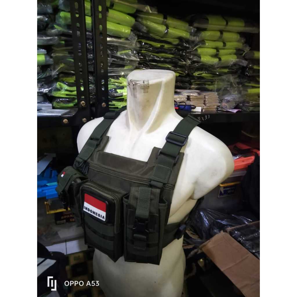 TAS DADA TACTICAL HIJAU ARMY