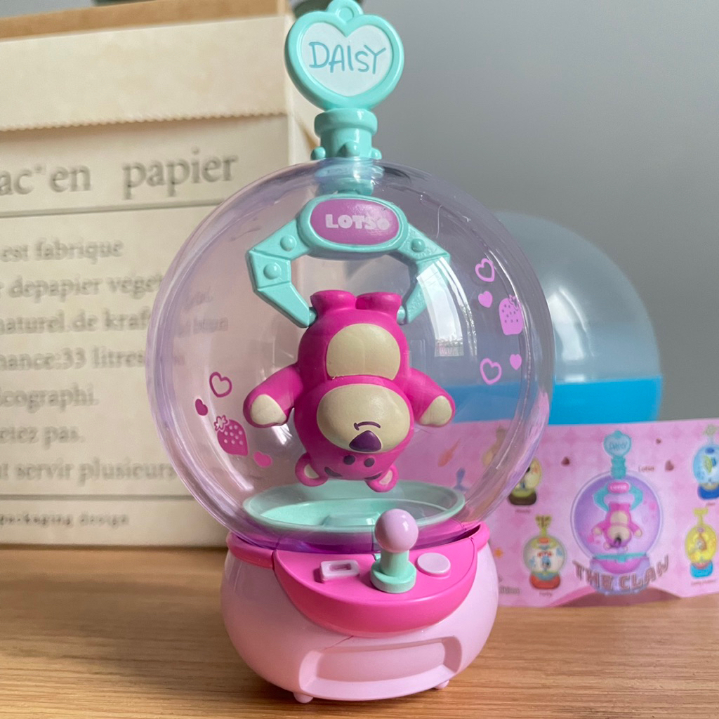 Preloved Toy Story Lotso Figure Disney Pixar Blindbox Miniso Gachapon Gashapon Trinkets Claw