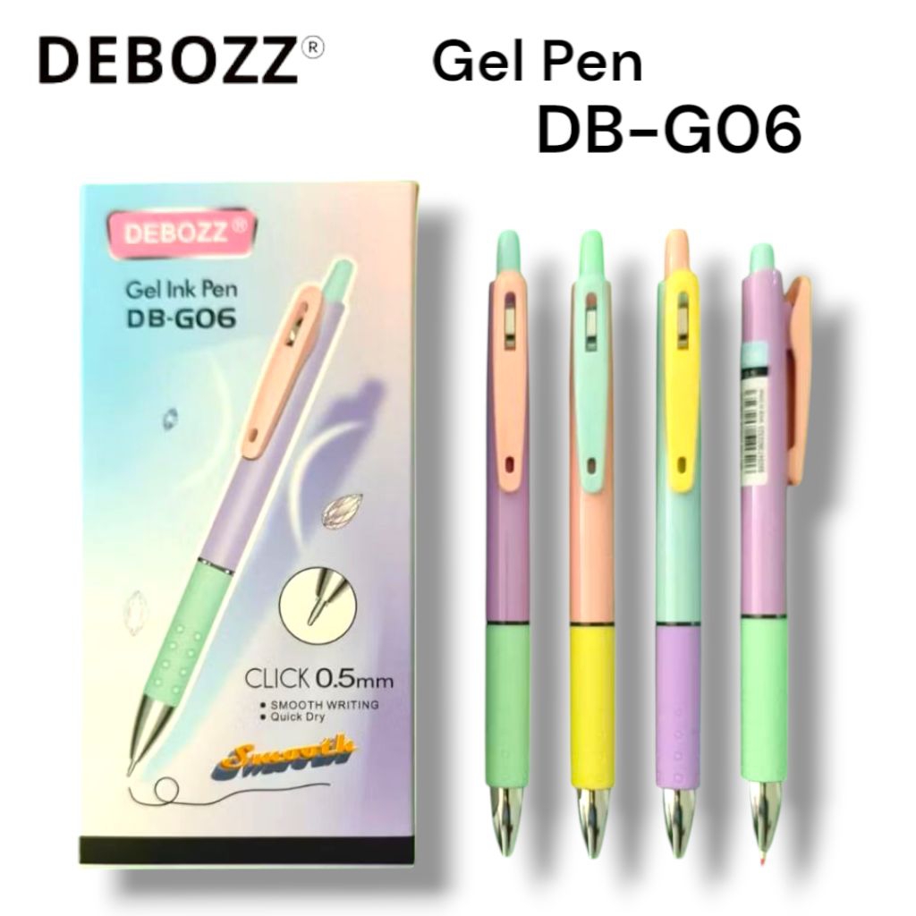 

GEL INK PEN DEBOZZ DB-G06 HITAM (LSN)
