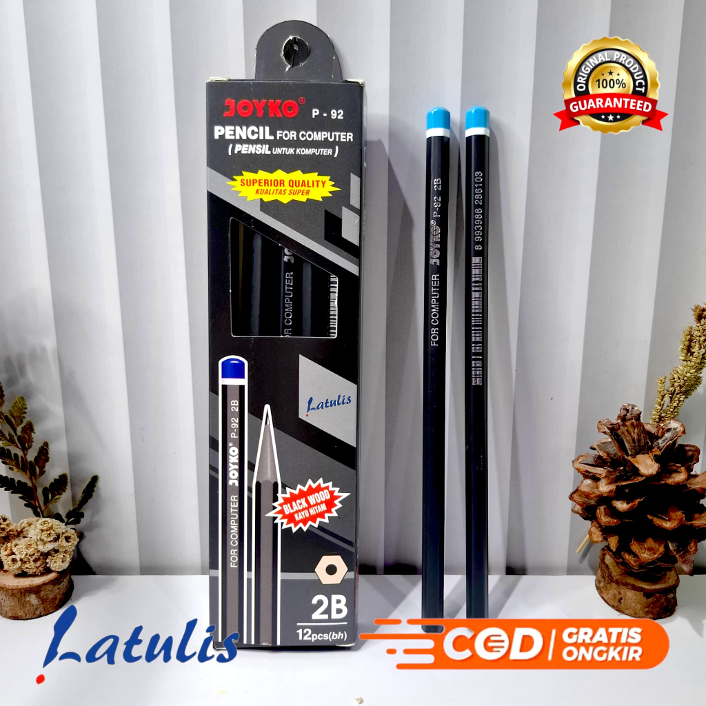 

Pencil Pensil Joyko P-92 2B 1 BOX 12 PCS
