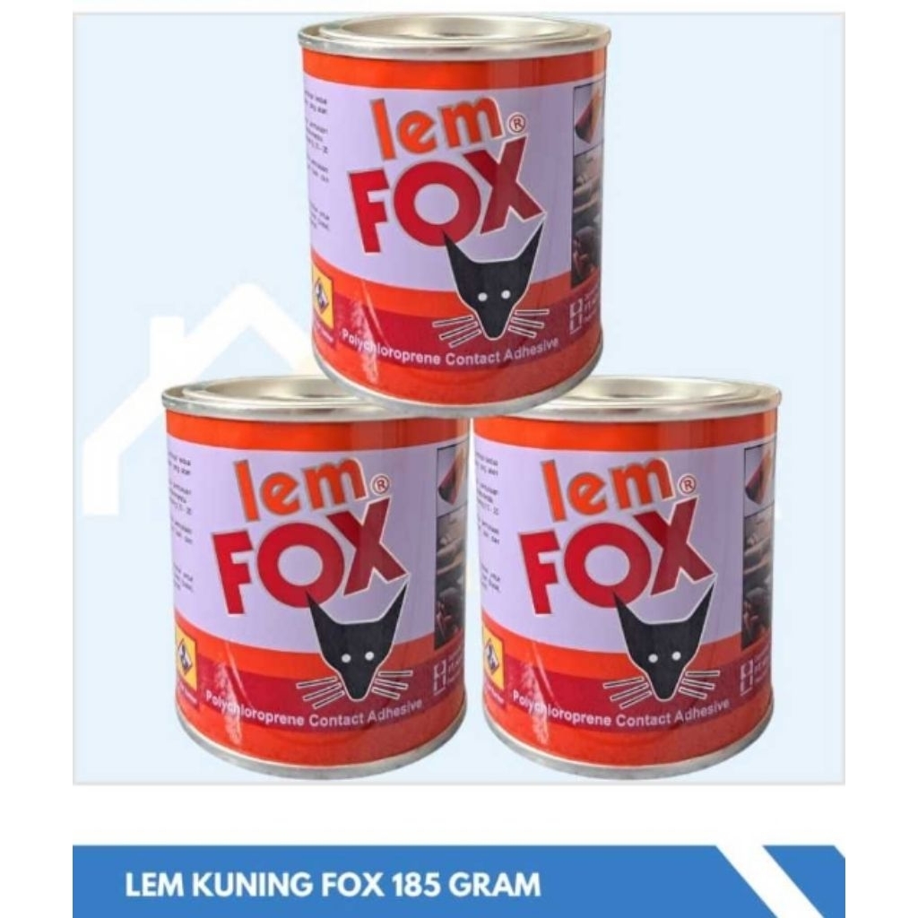 

Lem Fox 185gr (Lem Kuning)