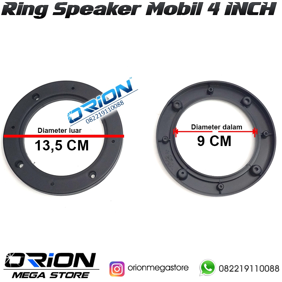 Ring Speaker Mobil 4 inch Ring Speaker 4 inch
