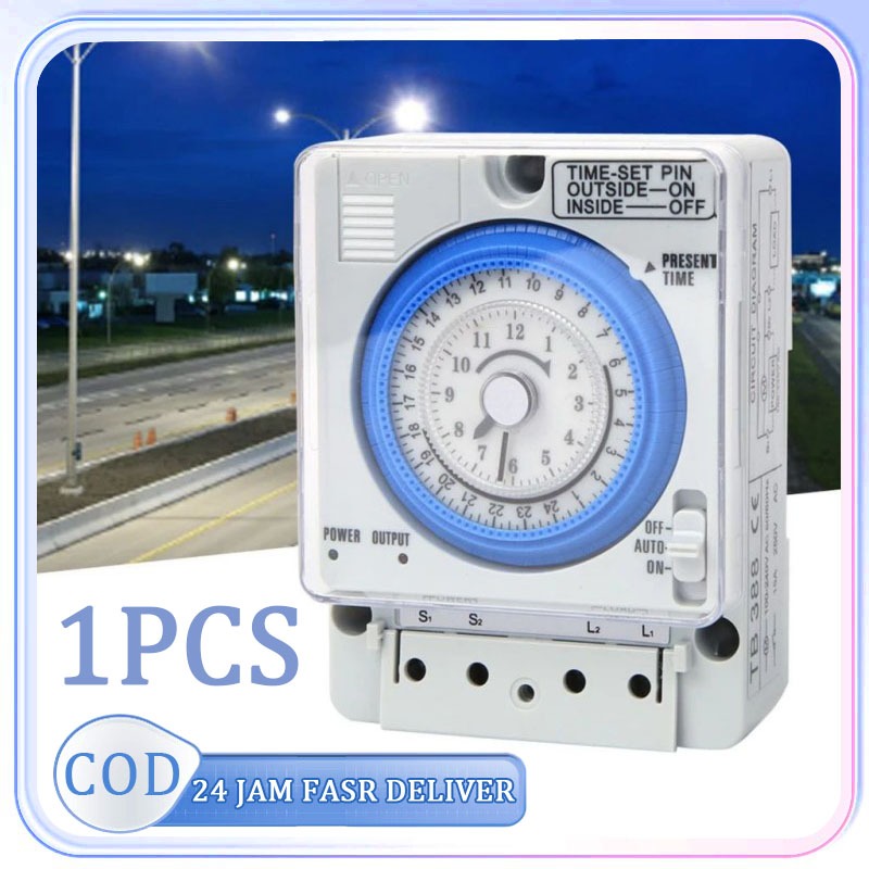 Timer Analog 12 Jam Time Switch Timer Analog TB35-N Time Switch