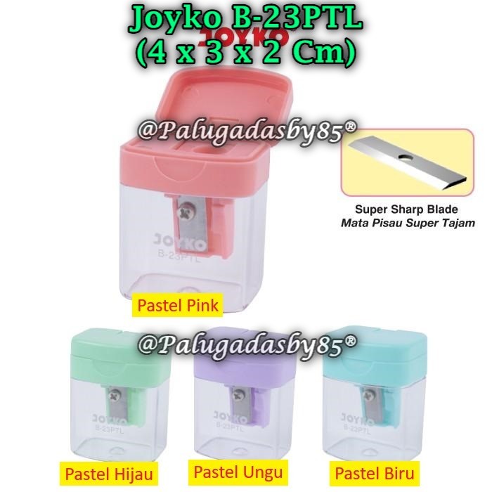 

(1 Biji) GABUNGAN Rautan Tabung JOYKO B-23PTL B-23AN B-23 Sharpener Rautan Serutan Joyko (1 Biji)