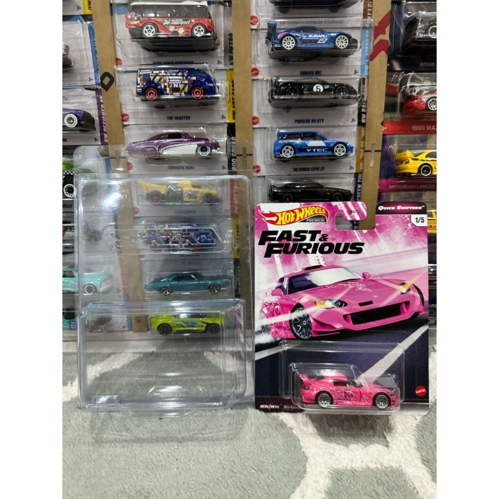 Hot Wheels Premium FF S2000 Pink Suki Quick Shifter FREE PROTECTOR